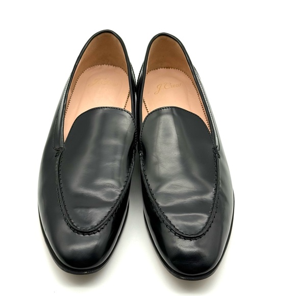 J.Crew Academy Loafer Black Leather 9.5 - Picture 2 of 13